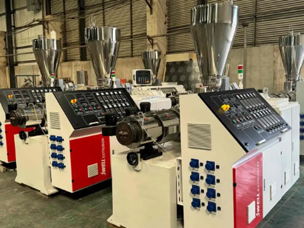 screw plastic extruder