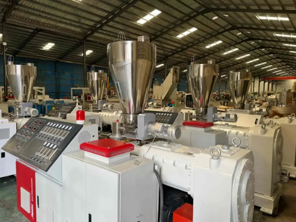 pvc pipe extrusion machine