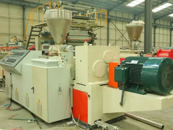 PVC wood plastic profile equipment